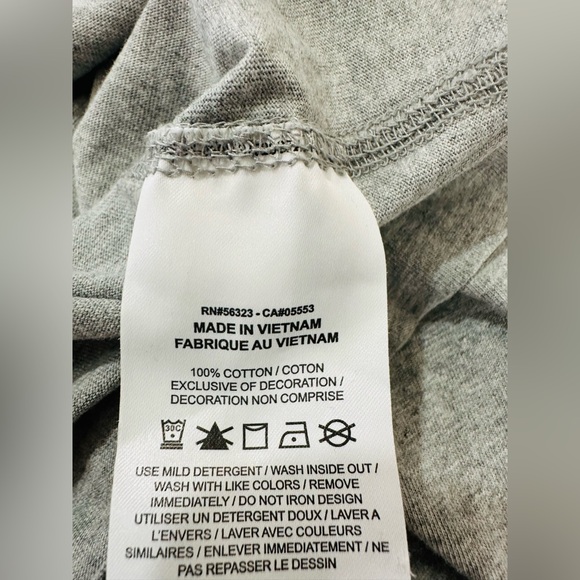 Nike Jewel Cropped Top For‎ Women Long Sleeve Grey Size L - Picture 7 of 10